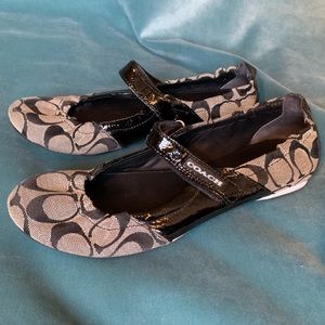 Coach signature Mary Jane shoe